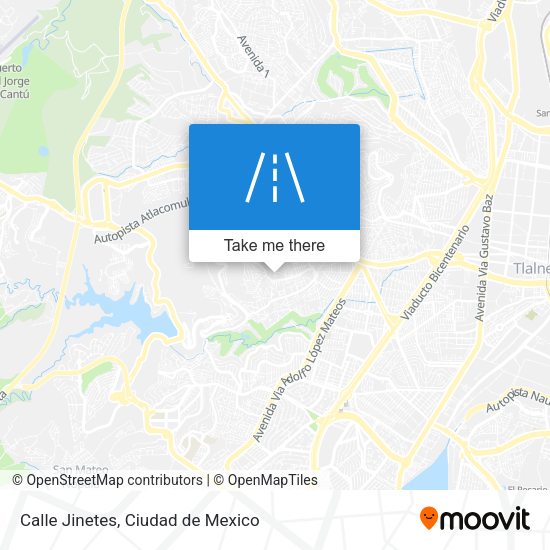 Mapa de Calle Jinetes