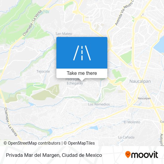 Privada Mar del Margen map
