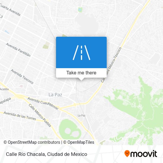 Calle Río Chacala map