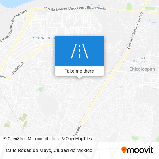 Calle Rosas de Mayo map
