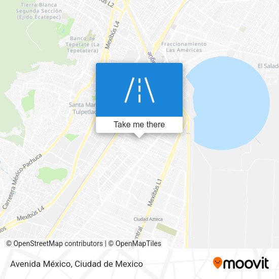 Avenida México map