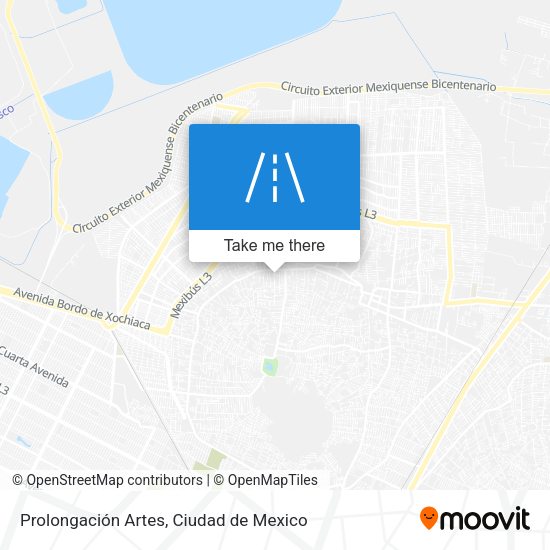 Mapa de Prolongación Artes