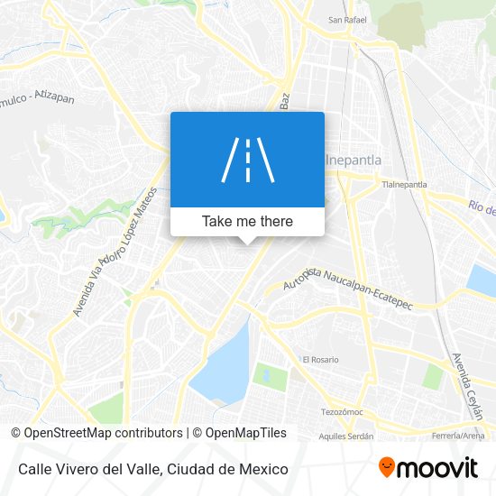Calle Vivero del Valle map