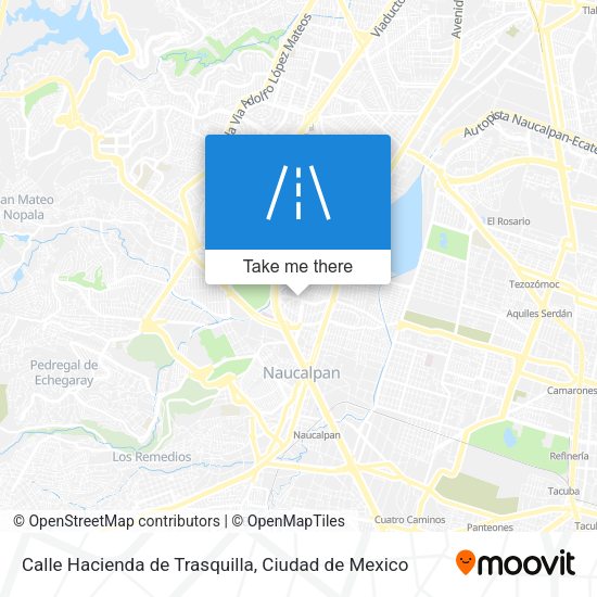 Calle Hacienda de Trasquilla map