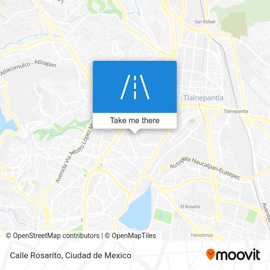 Calle Rosarito map