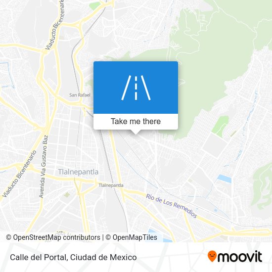 Calle del Portal map