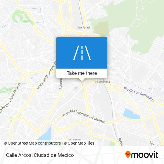 Calle Arcos map