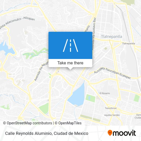 Mapa de Calle Reynolds Aluminio