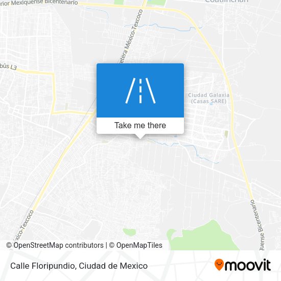 Calle Floripundio map