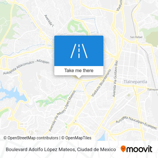 Mapa de Boulevard Adolfo López Mateos