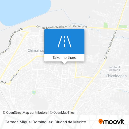 Cerrada Miguel Domínguez map