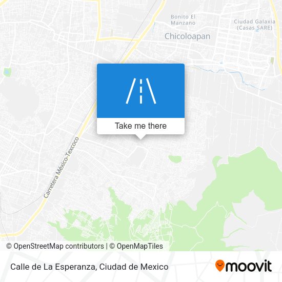 Calle de La Esperanza map