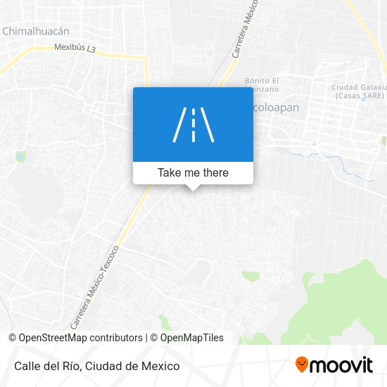 Calle del Río map