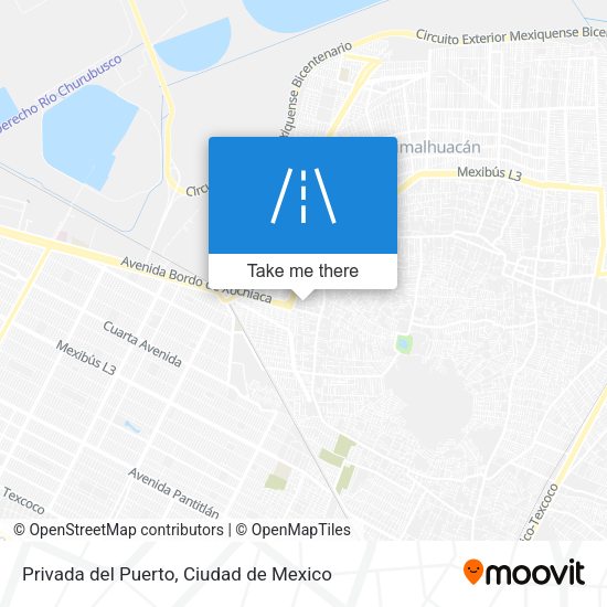 Privada del Puerto map