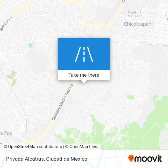 Mapa de Privada Alcatras