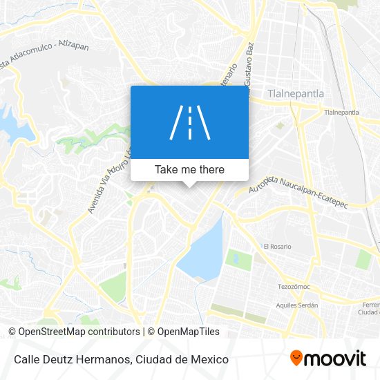Calle Deutz Hermanos map