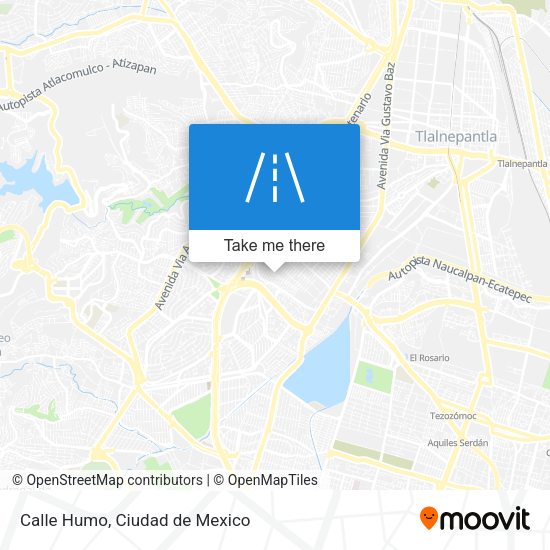 Mapa de Calle Humo
