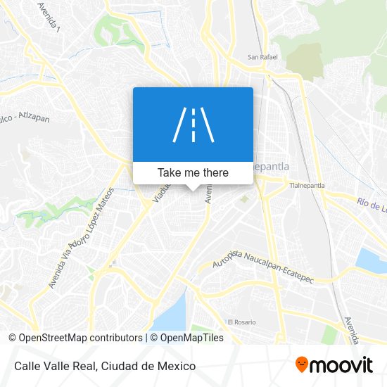 Calle Valle Real map