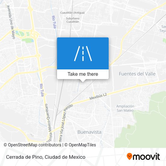 Cerrada de Pino map