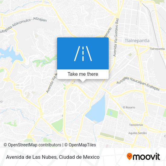 Avenida de Las Nubes map