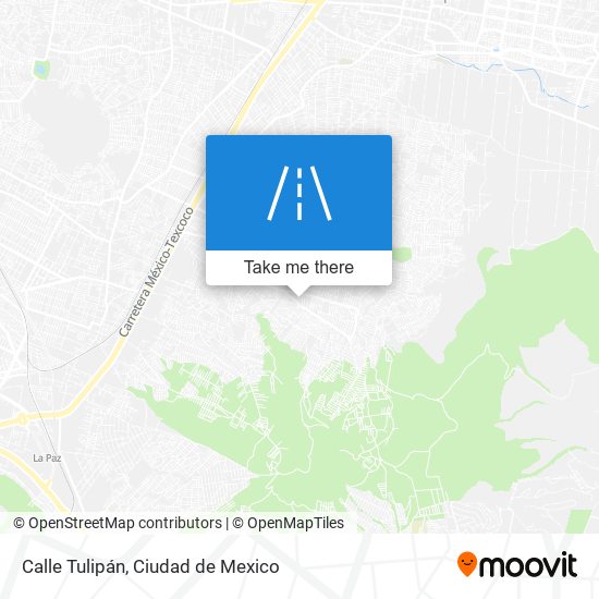 Mapa de Calle Tulipán