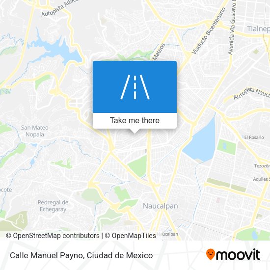 Calle Manuel Payno map