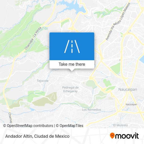 Andador Altin map