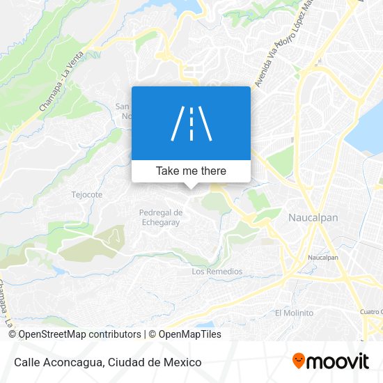Calle Aconcagua map