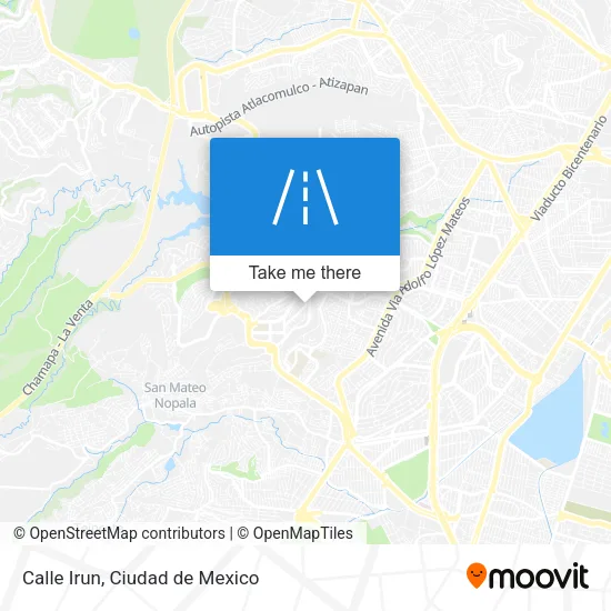 Mapa de Calle Irun