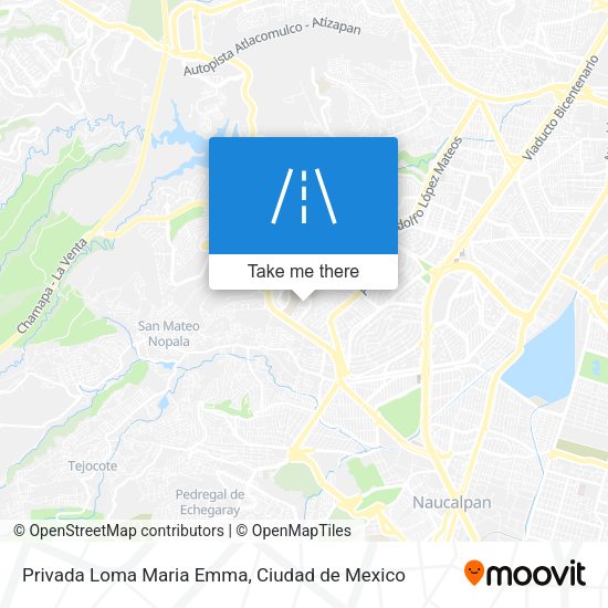 Privada Loma Maria Emma map
