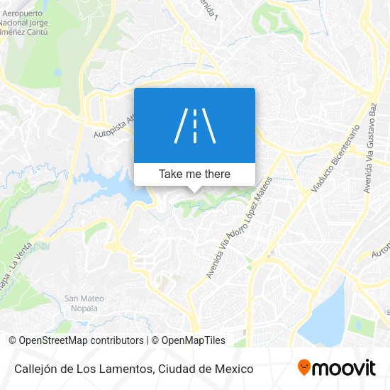 Mapa de Callejón de Los Lamentos