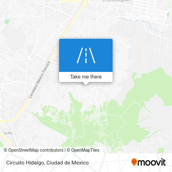 Circuito Hidalgo map