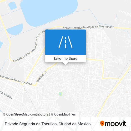 Privada Segunda de Tocuilco map