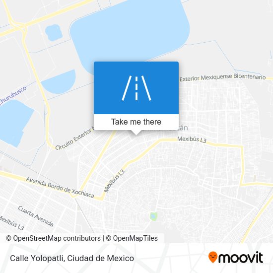 Mapa de Calle Yolopatli