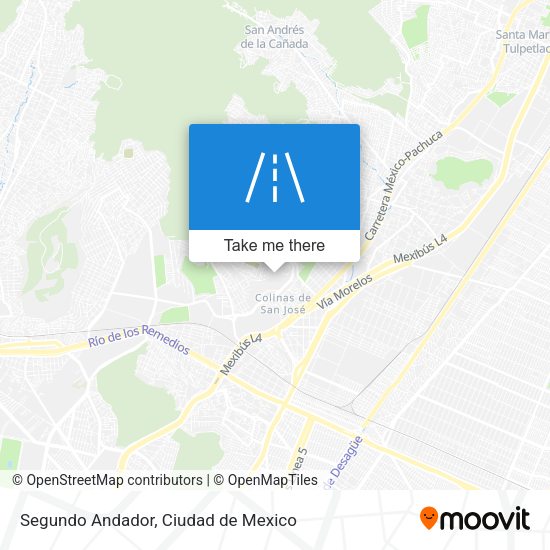 Mapa de Segundo Andador