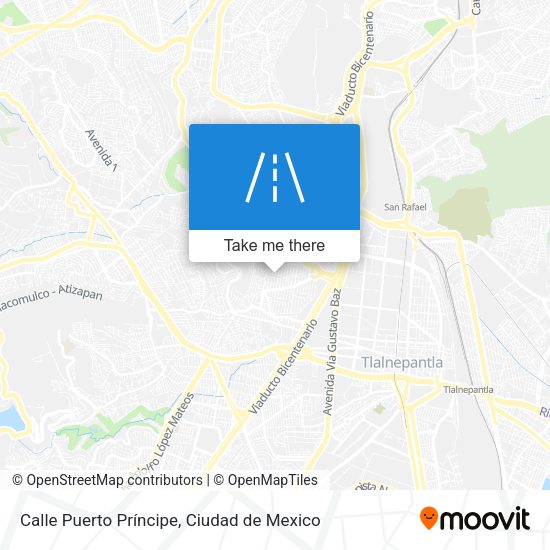 Mapa de Calle Puerto Príncipe
