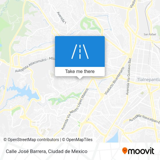 Calle José Barrera map