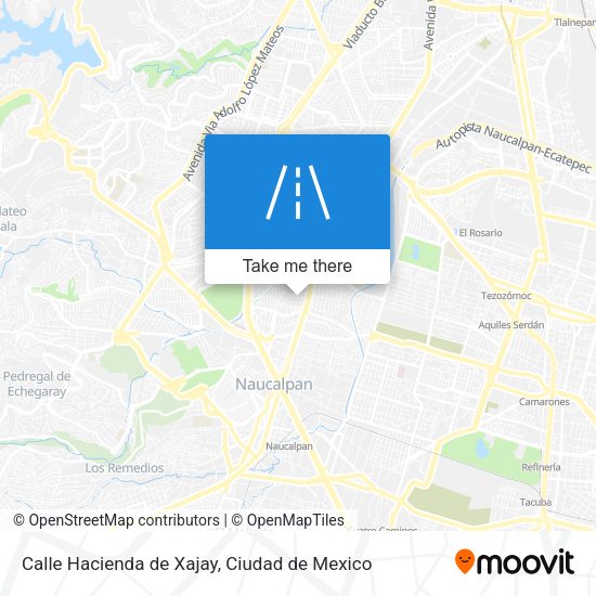 Calle Hacienda de Xajay map