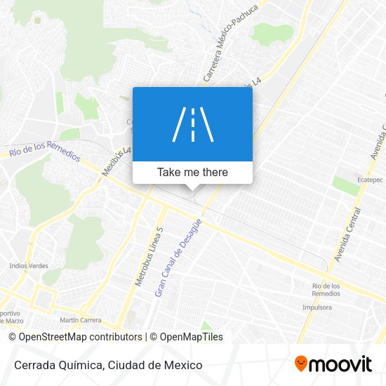 Cerrada Química map