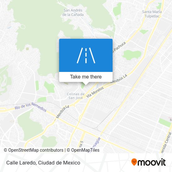 Mapa de Calle Laredo