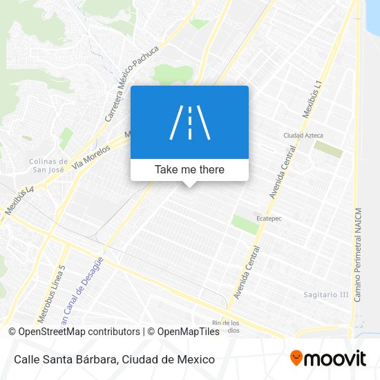 Calle Santa Bárbara map