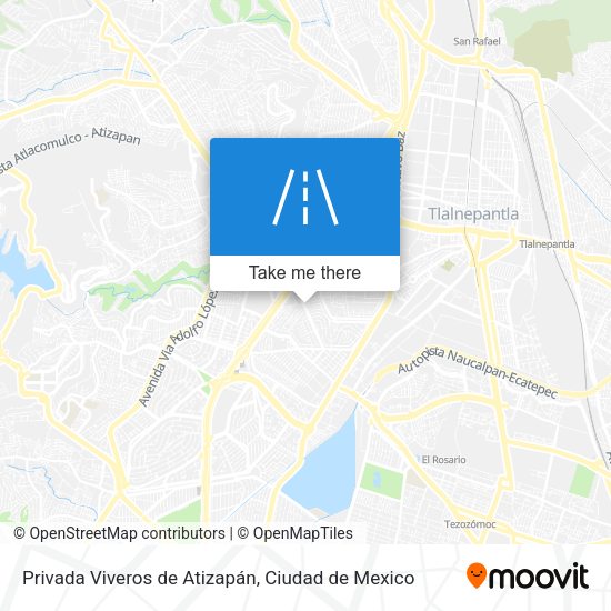 Mapa de Privada Viveros de Atizapán