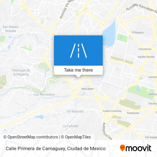 Mapa de Calle Primera de Camaguey