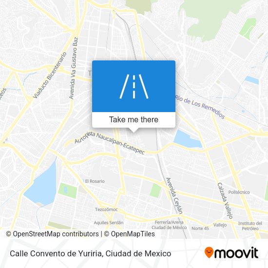 Calle Convento de Yuriria map