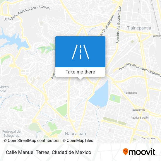 Mapa de Calle Manuel Terres