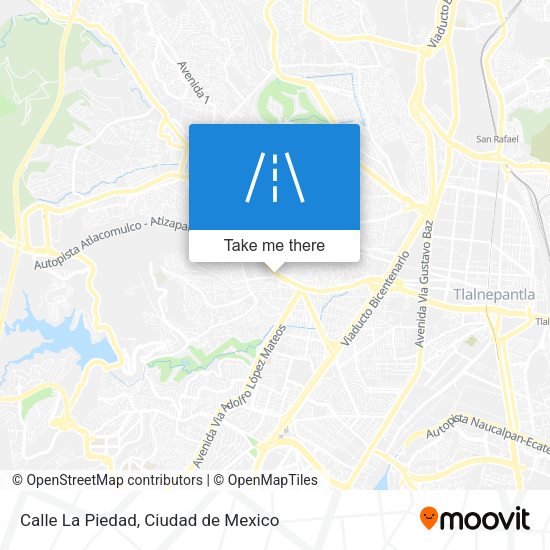 Calle La Piedad map