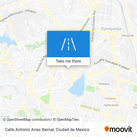 Calle Antonio Arias Bernal map
