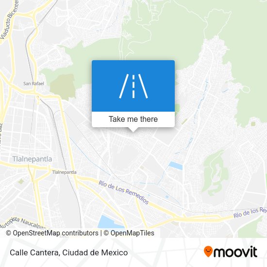Calle Cantera map