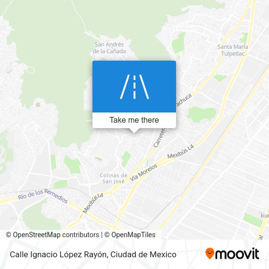 Calle Ignacio López Rayón map