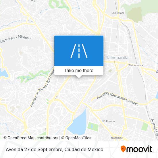 Mapa de Avenida 27 de Septiembre